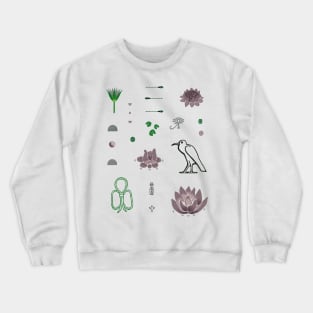 Egyptiana 1920 Aesthetic Sheet Crewneck Sweatshirt